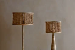 Lampshades^Nkuku Neela Mango Wood Lampshade - Natural