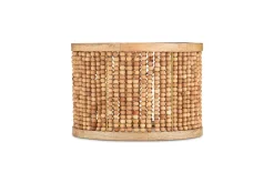 Lampshades^Nkuku Neela Mango Wood Lampshade - Natural