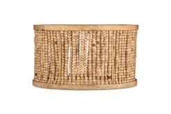 Lampshades^Nkuku Neela Mango Wood Lampshade - Natural