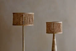 Lampshades^Nkuku Neela Mango Wood Lampshade - Natural