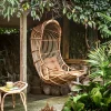 Garden|Garden Seating^Nkuku Nesari Rattan Hanging Chair - Natural