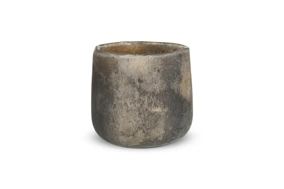 Decorative Home Accessories|Candle Holders^Nkuku Nesda Tealight Holder - Frosted Black