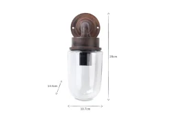 Bathroom Lights|Outdoor Lights^Nkuku Ngari Outdoor Light - Rust