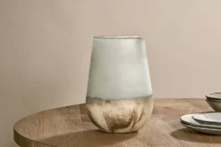 Decorative Home Accessories|Vases^Nkuku Ngolo Recycled Glass Vase - Aged Smoke