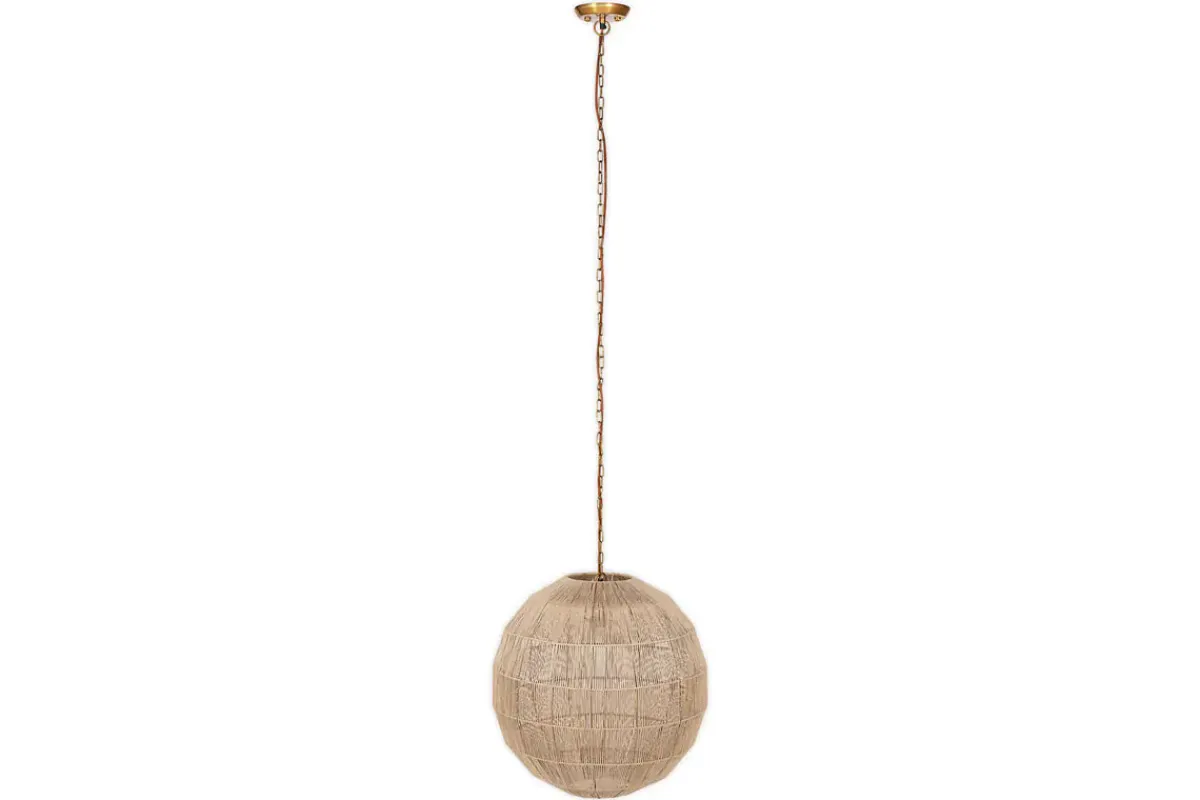 Pendant Shades^Nkuku Nilaveli Woven Jute Sphere Pendant - Natural