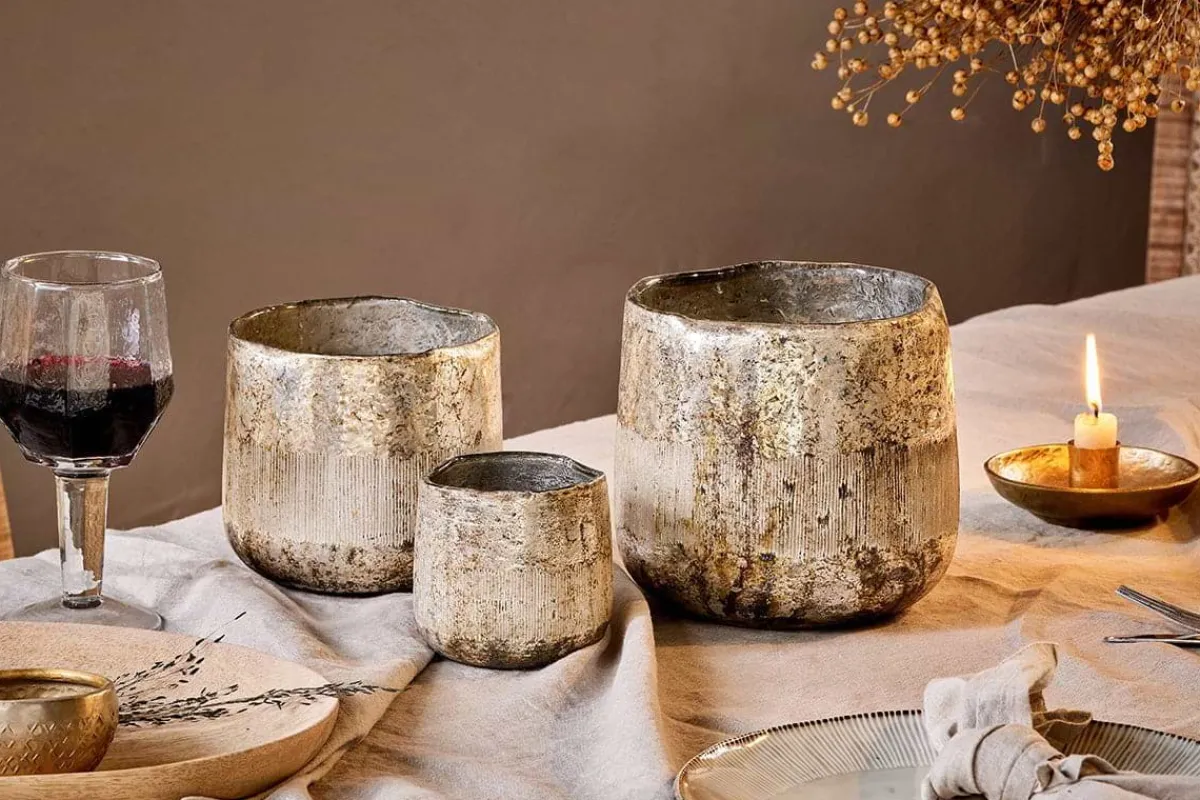 Decorative Home Accessories|Candle Holders^Nkuku Nimit Recycled Glass Tealight