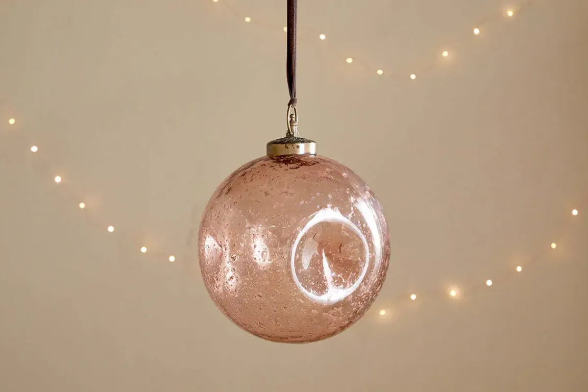 Giant Baubles|New Christmas^Nkuku Nishan Pinched Giant Bauble - Copper