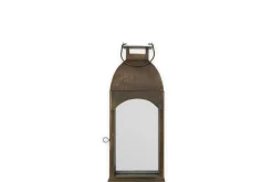 Lanterns|Garden Décor^Nkuku Nivas Lantern - Antique Brass