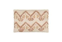 Bedroom Textiles|Cushions^Nkuku Nuvali Cotton & Jute Cushion Cover - Rust