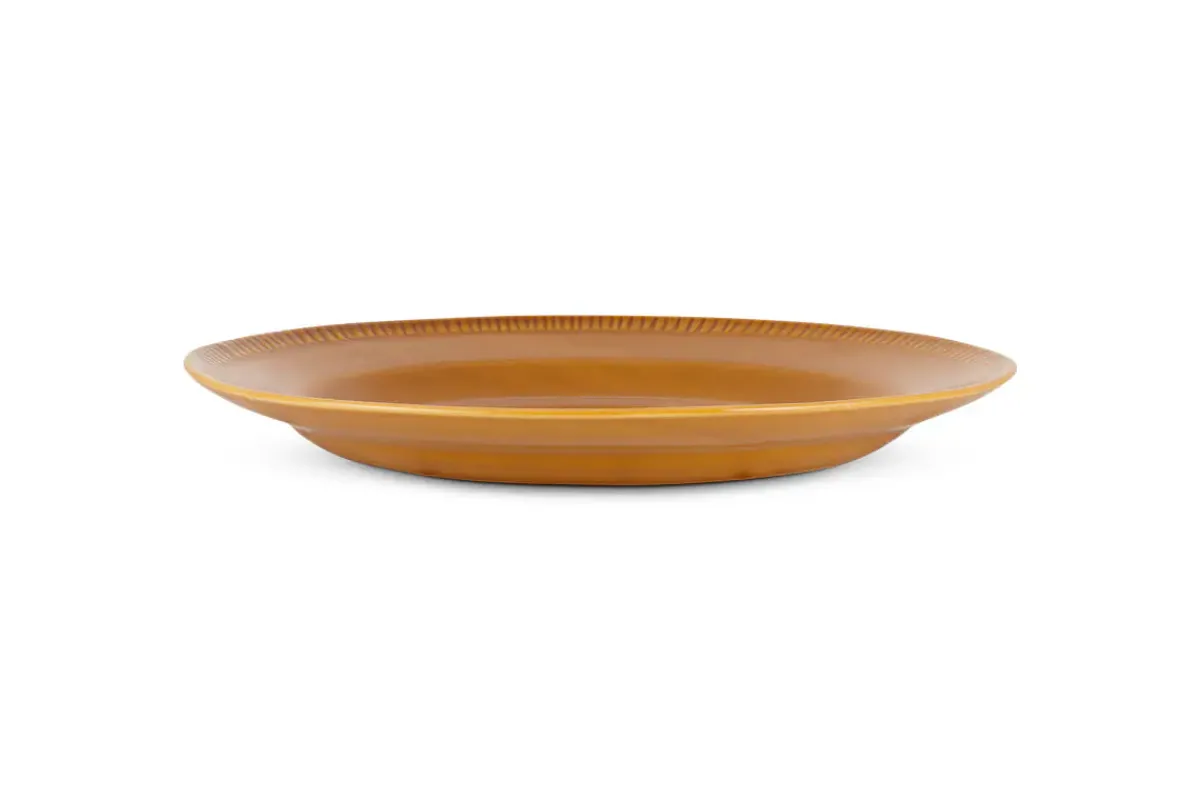 Plates^Nkuku Nuwara Dinner Plate - Mustard