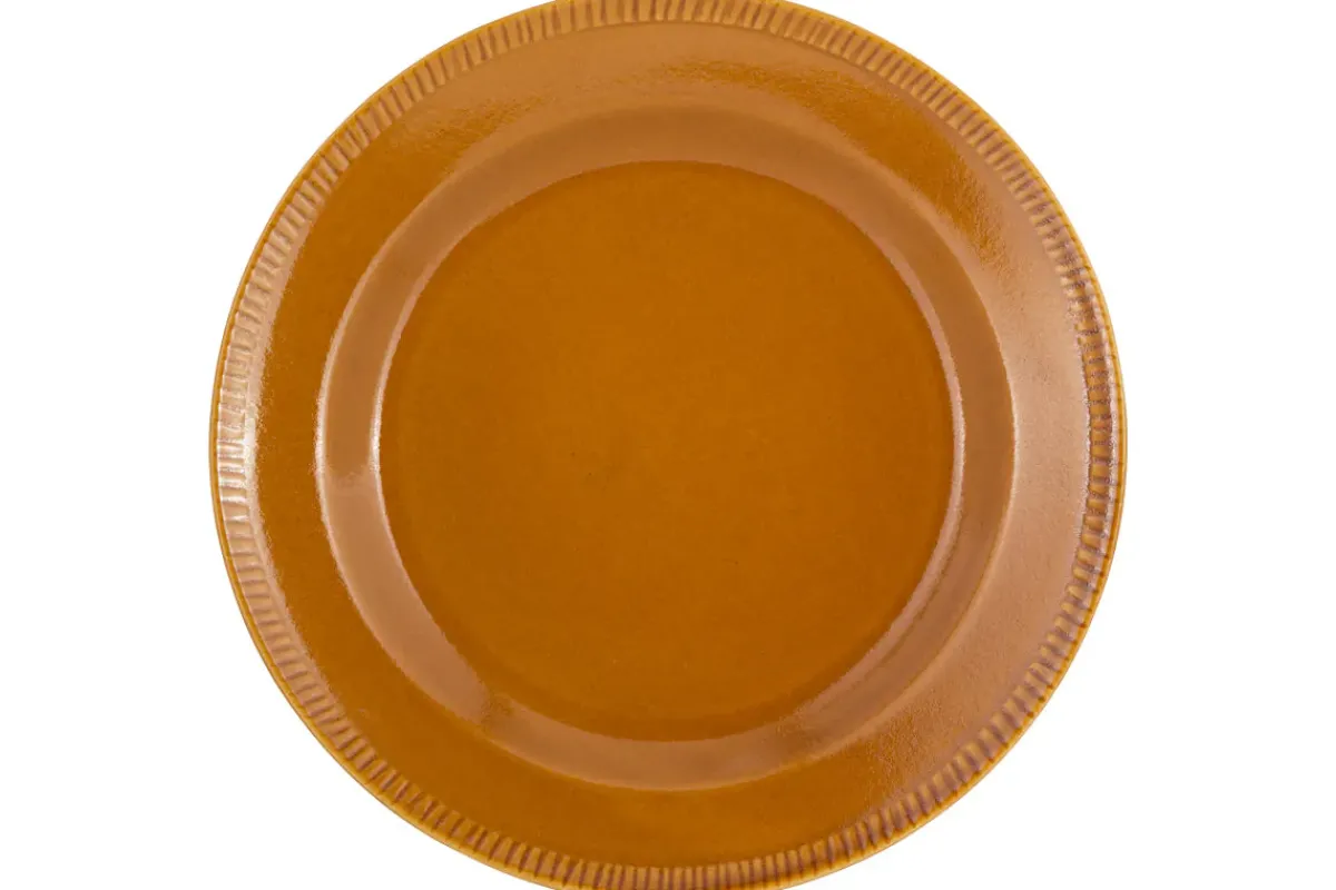 Plates^Nkuku Nuwara Dinner Plate - Mustard