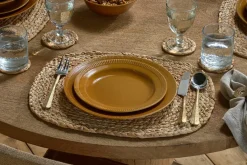 Plates^Nkuku Nuwara Side Plate - Mustard