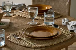 Plates^Nkuku Nuwara Side Plate - Mustard