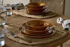 Plates^Nkuku Nuwara Side Plate - Mustard