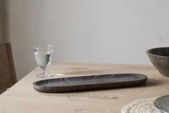 Trays & Platters^Nkuku Nyati Serving Platter - Dark Brown