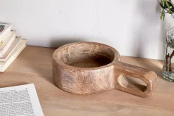 Decorative Display Boxes|Decorative Home Accessories^Nkuku Okara Reclaimed Wood Traditional Storage Pot