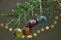 Baubles & Tree Decorations|Bright Christmas^Nkuku Oko Baubles (Set of 4)