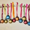 Baubles & Tree Decorations|New Christmas^Nkuku Oko Mini Baubles - Mixed Matt (Set of 12)
