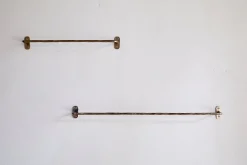 Bathroom Accessories|Hooks & Rails^Nkuku Olani Bathroom Hanging Rail - Antique Brass