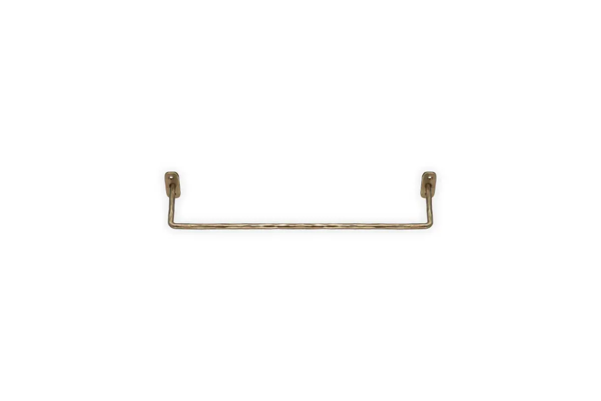 Bathroom Accessories|Hooks & Rails^Nkuku Olani Bathroom Hanging Rail - Antique Brass