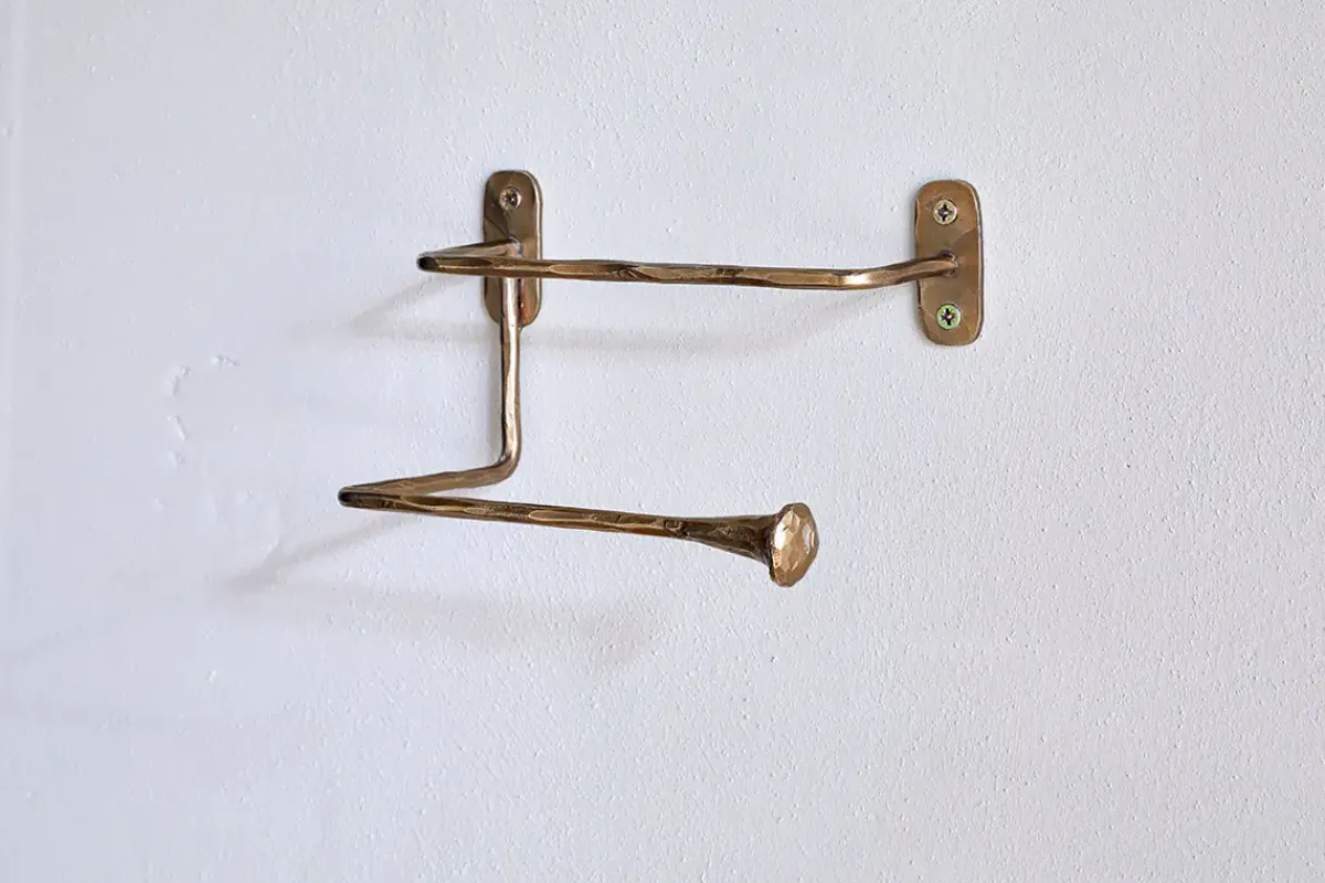 Bathroom Accessories^Nkuku Olani Toilet Roll Holder - Antique Brass