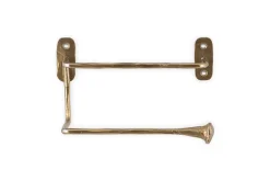 Bathroom Accessories^Nkuku Olani Toilet Roll Holder - Antique Brass
