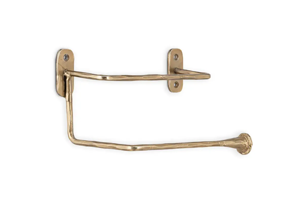 Bathroom Accessories^Nkuku Olani Toilet Roll Holder - Antique Brass