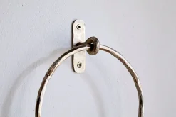 Bathroom Accessories^Nkuku Olani Towel Ring - Antique Brass