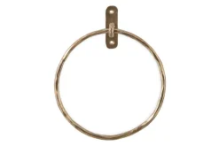 Bathroom Accessories^Nkuku Olani Towel Ring - Antique Brass