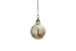 Giant Baubles|Baubles & Tree Decorations^Nkuku Ometti Giant Round Bauble - Rustic Gold