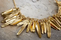 Jewellery & Jewellery Boxes|Jewellery^Nkuku Omuti Necklace - Gold