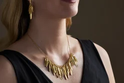 Jewellery & Jewellery Boxes|Jewellery^Nkuku Omuti Necklace - Gold
