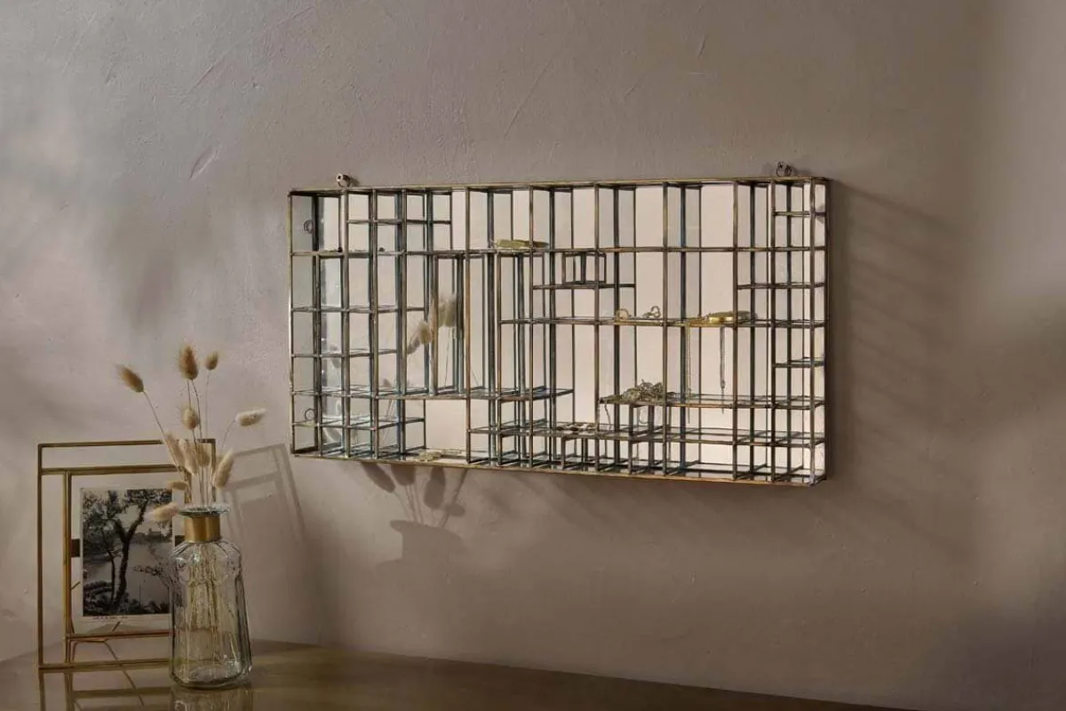Decorative Display Boxes|Storage & Shelving^Nkuku Oni Printers Drawer - Mirror