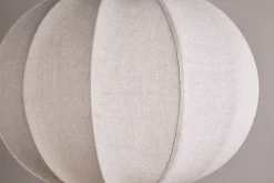 Lampshades|Pendant Shades^Nkuku Orisa Linen Lampshade - Off White