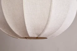 Lampshades|Pendant Shades^Nkuku Orisa Linen Lampshade - Off White
