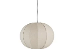 Lampshades|Pendant Shades^Nkuku Orisa Linen Lampshade - Off White