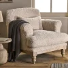 Living|Armchairs^Nkuku Otas Teddy Cotton Armchair - Off White