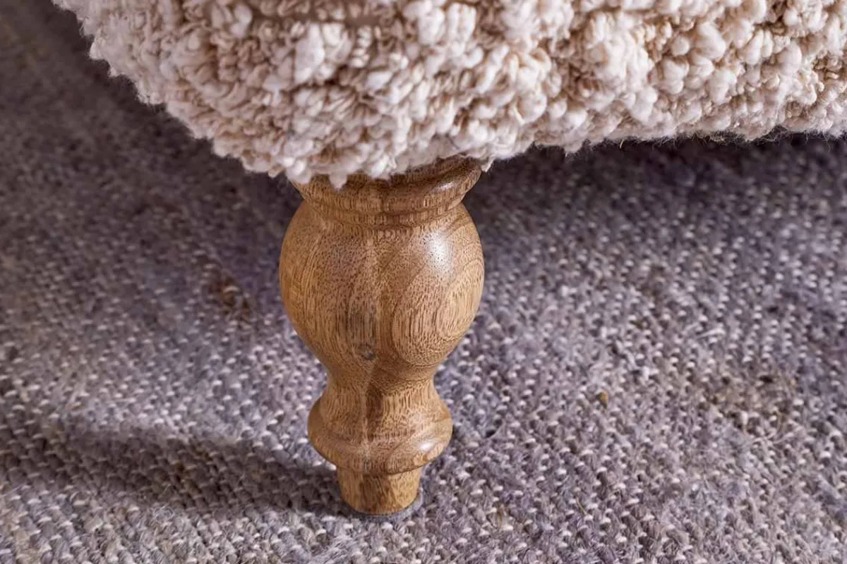 Bedroom|Living^Nkuku Otas Teddy Ottoman - Off White