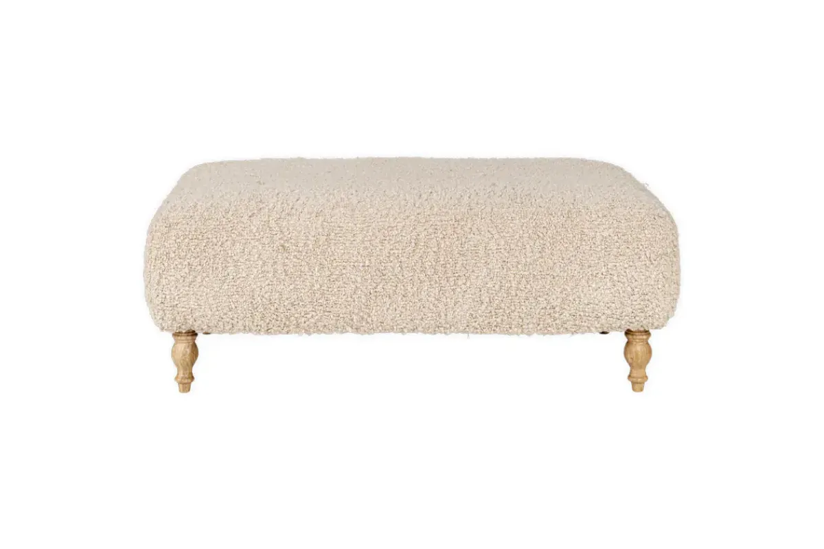 Bedroom|Living^Nkuku Otas Teddy Ottoman - Off White