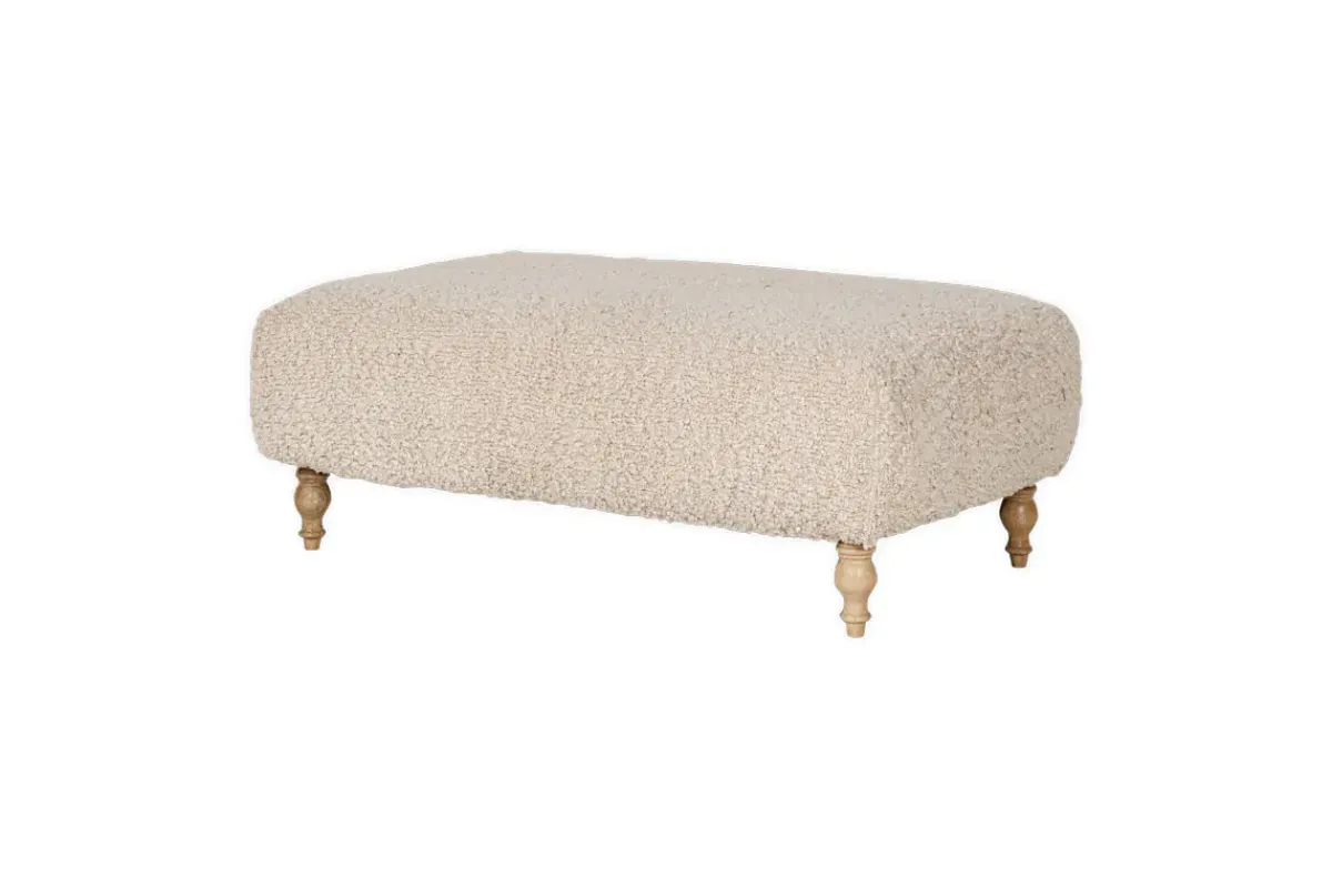 Bedroom|Living^Nkuku Otas Teddy Ottoman - Off White