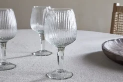 Entertaining Glasses|Everyday Glassware^Nkuku Otuba Wine Glass - Clear (Set of 4)