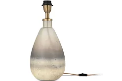 Table Lamps|Bedroom^Nkuku Palla Recycled Glass Table Lamp - Rustic Smoke