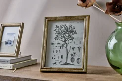 Decorative Home Accessories|Desk Accessories^Nkuku Pambani Photo Frame - Antique Brass