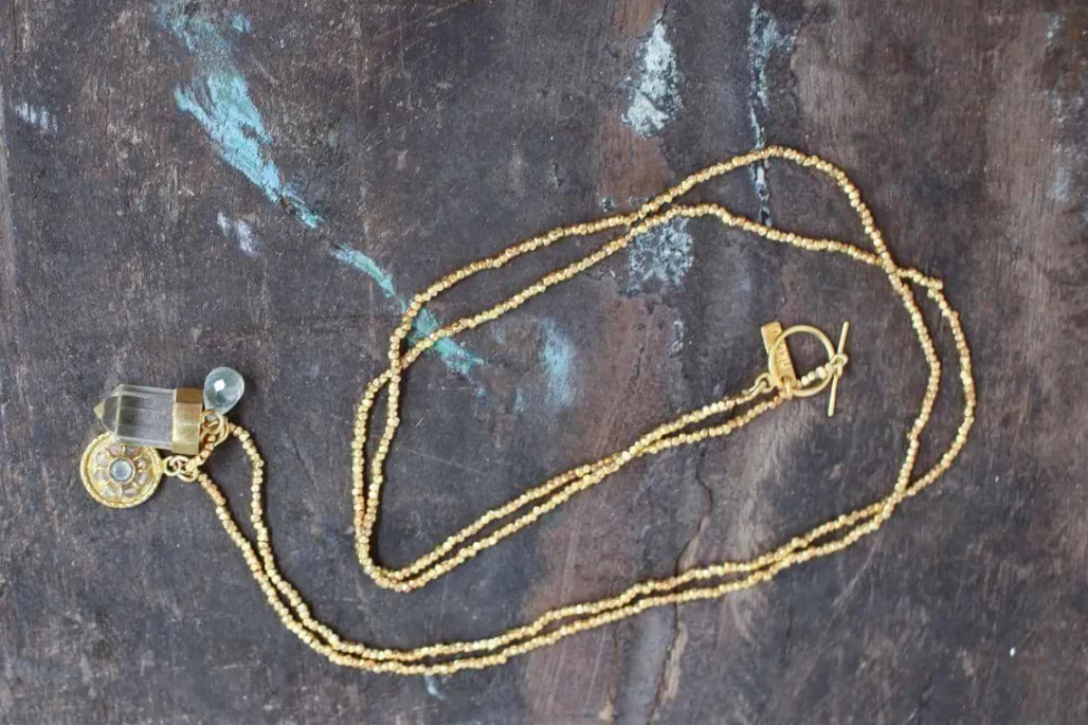 Jewellery & Jewellery Boxes|Jewellery^Nkuku Pandita Charm Necklace