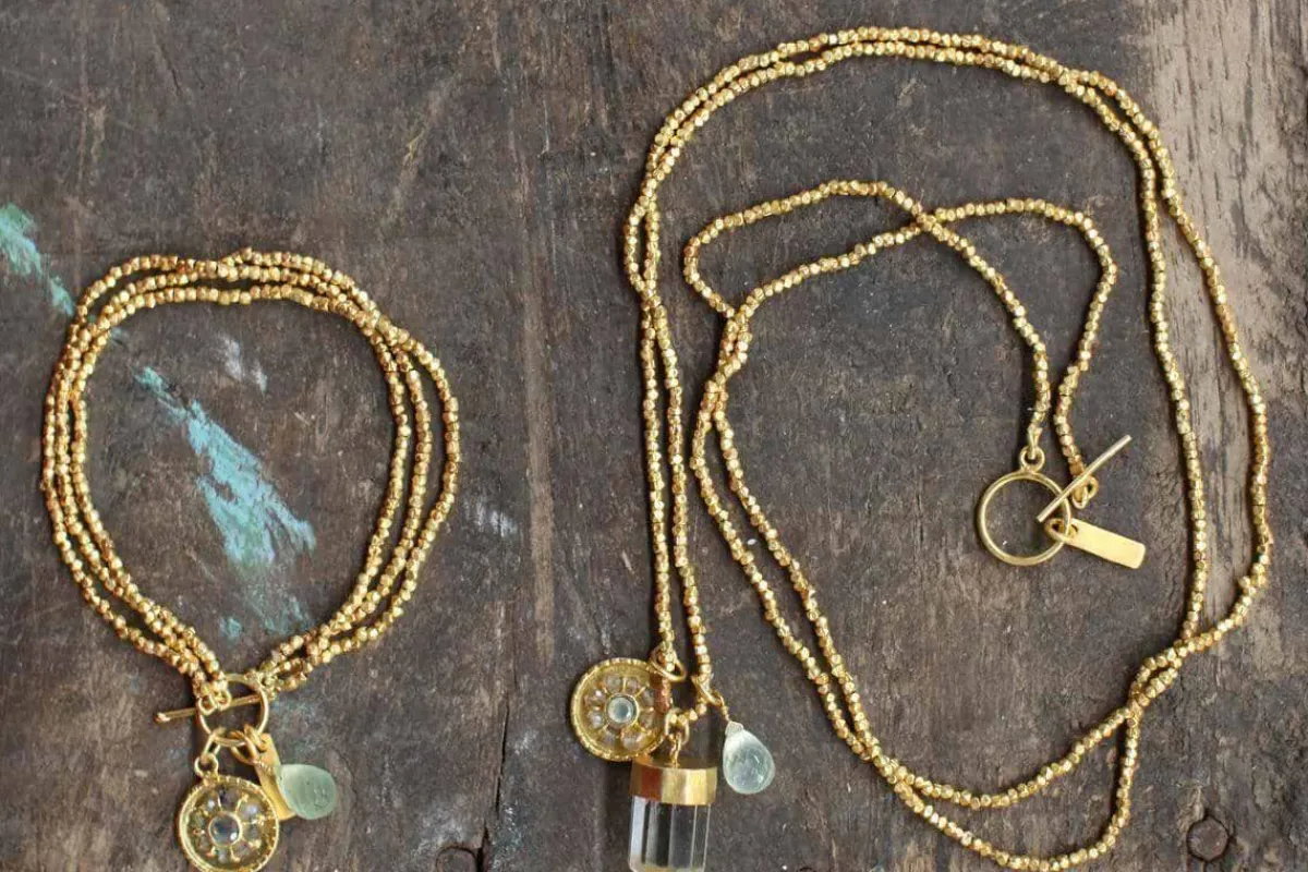 Jewellery & Jewellery Boxes|Jewellery^Nkuku Pandita Charm Necklace