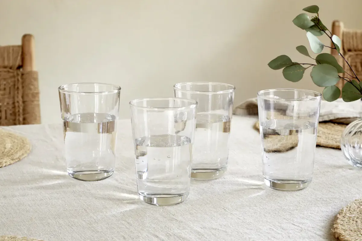 Everyday Glassware|Tumblers^Nkuku Pani Highball - Clear (Set of 4)