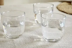 Breakfast Accessories|Everyday Glassware^Nkuku Pani Tumbler - Clear (Set of 4)