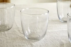 Breakfast Accessories|Everyday Glassware^Nkuku Pani Tumbler - Clear (Set of 4)