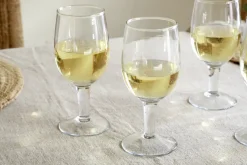 Entertaining Glasses|Everyday Glassware^Nkuku Pani Wine Glass - Clear (Set of 4)