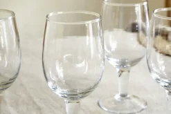 Entertaining Glasses|Everyday Glassware^Nkuku Pani Wine Glass - Clear (Set of 4)
